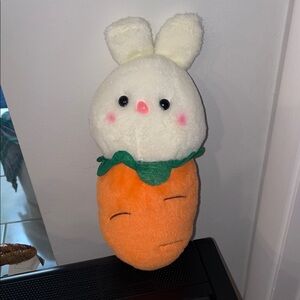 Cute Bunny Carrot Plush Toy
